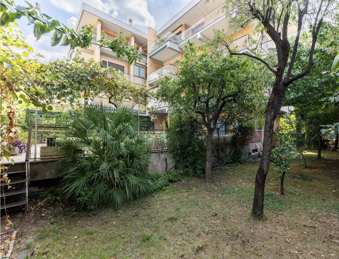 Appartamento con giardino a Roma