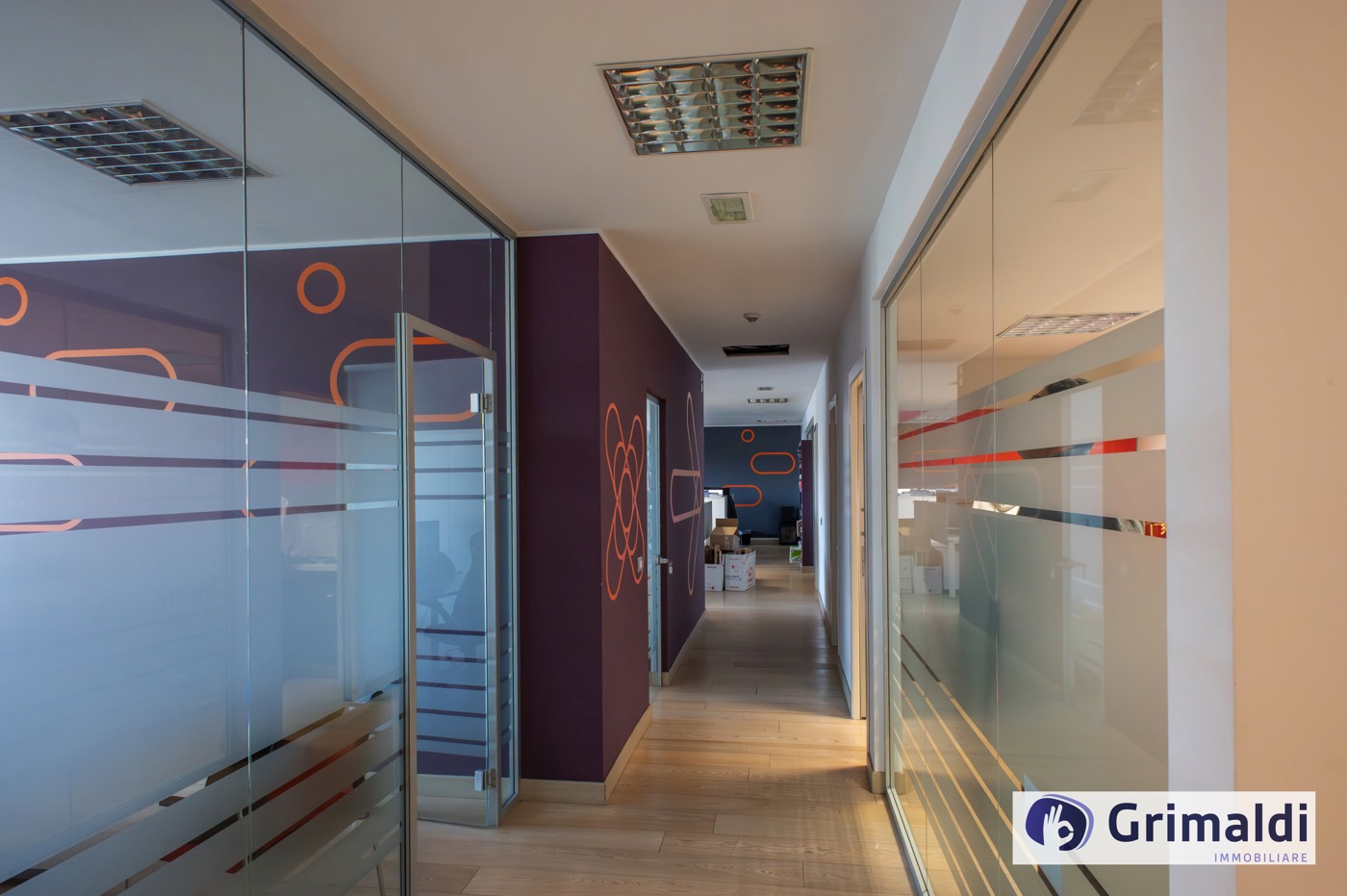 Ufficio con box doppio a Roma