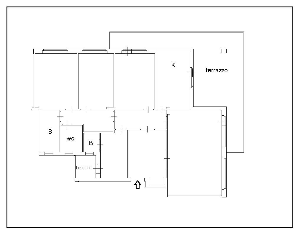 Quadrilocale in vendita a Roma