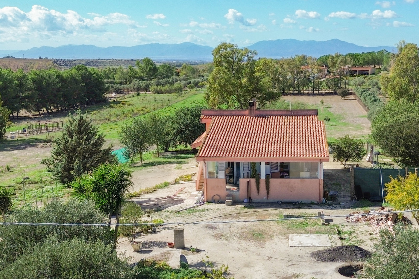 Casa indipendente con giardino a Soleminis