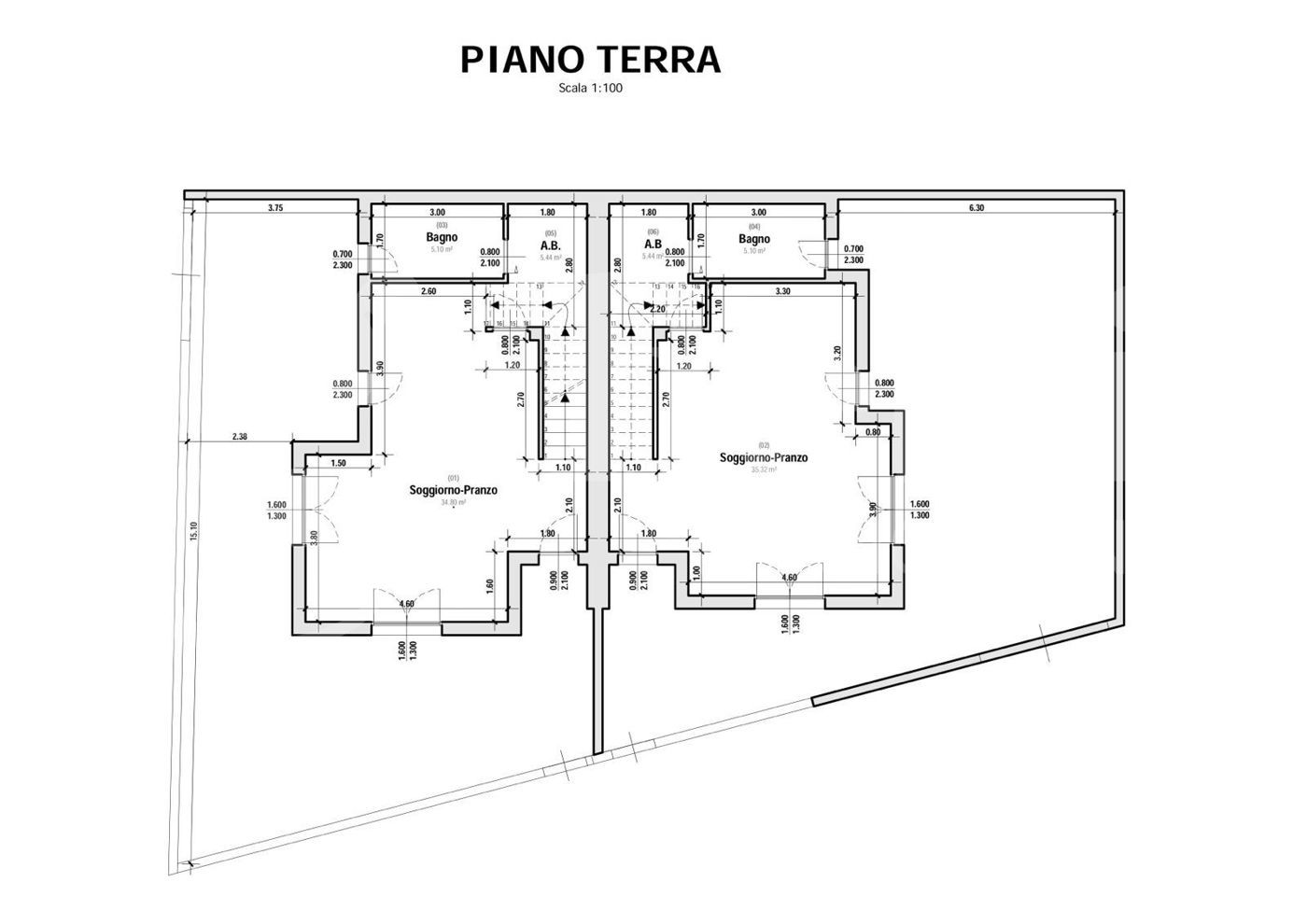 Villa con giardino a Sinnai