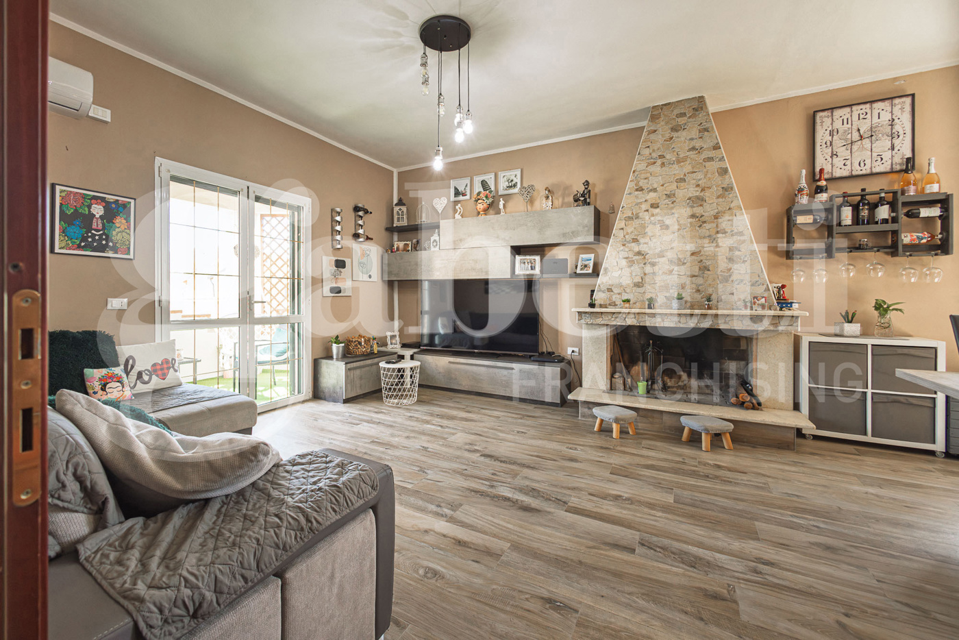 Trilocale con giardino a Soleminis