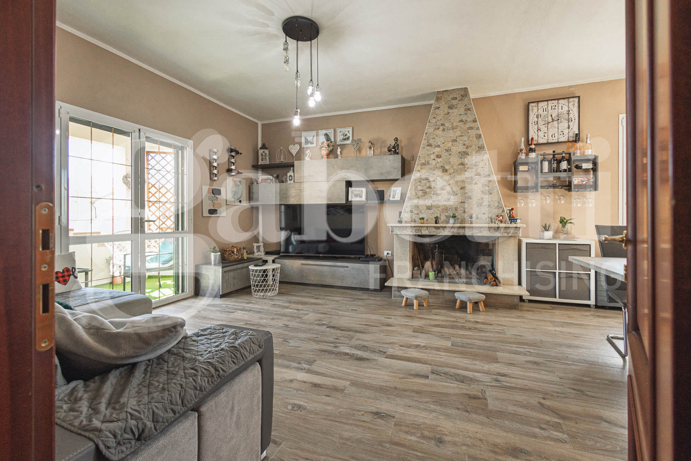 Trilocale con giardino a Soleminis