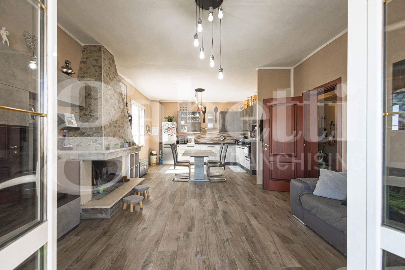 Trilocale con giardino a Soleminis