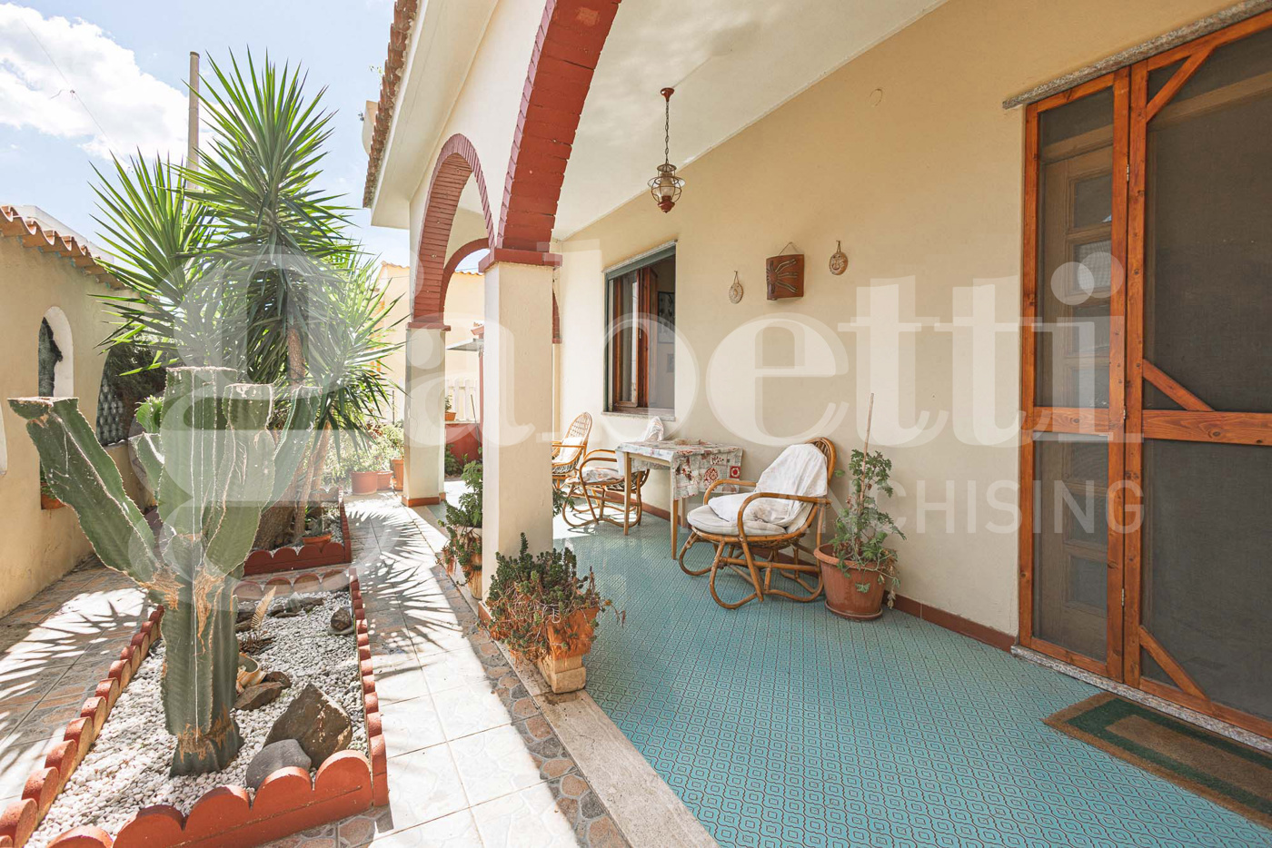 Trilocale con giardino a Soleminis