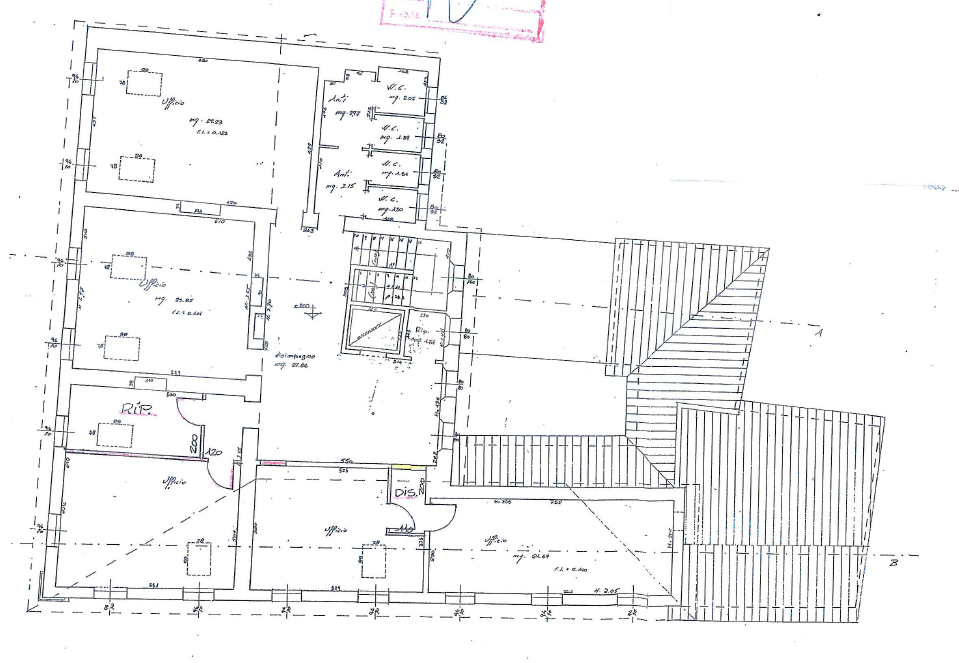 Ufficio con box doppio a Ravenna