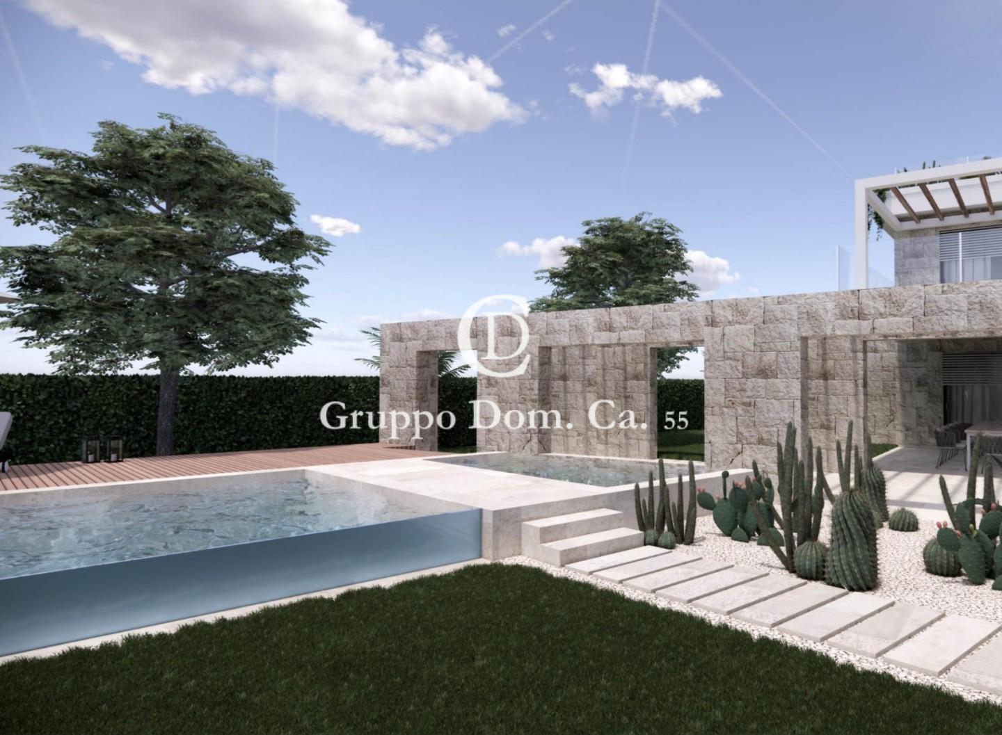 Villa con giardino, Forte dei Marmi centro