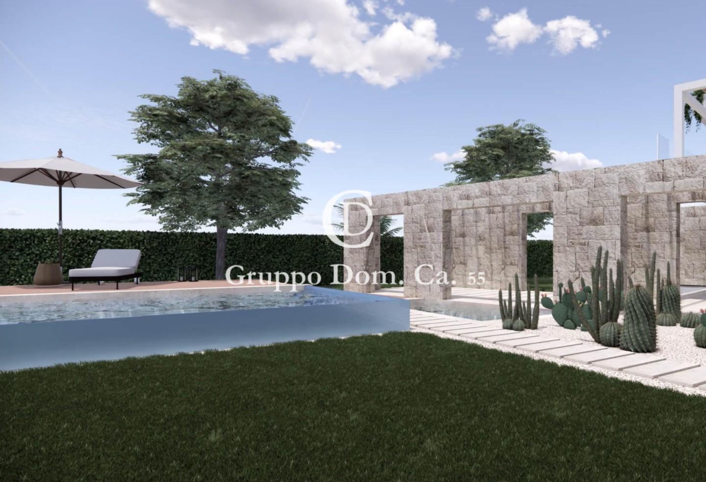 Villa con giardino, Forte dei Marmi centro