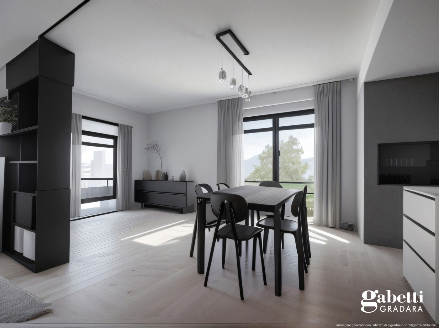 Villa con giardino a Gradara