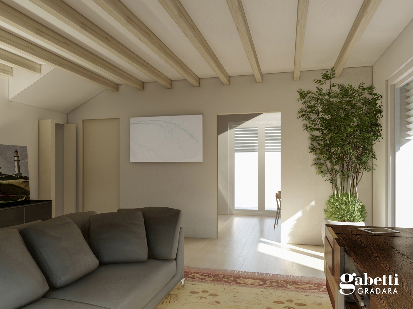 Trilocale con giardino a Gradara