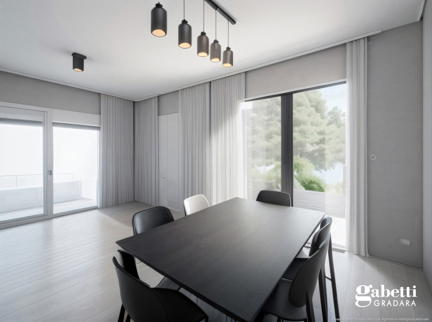 Villa con giardino a Gradara