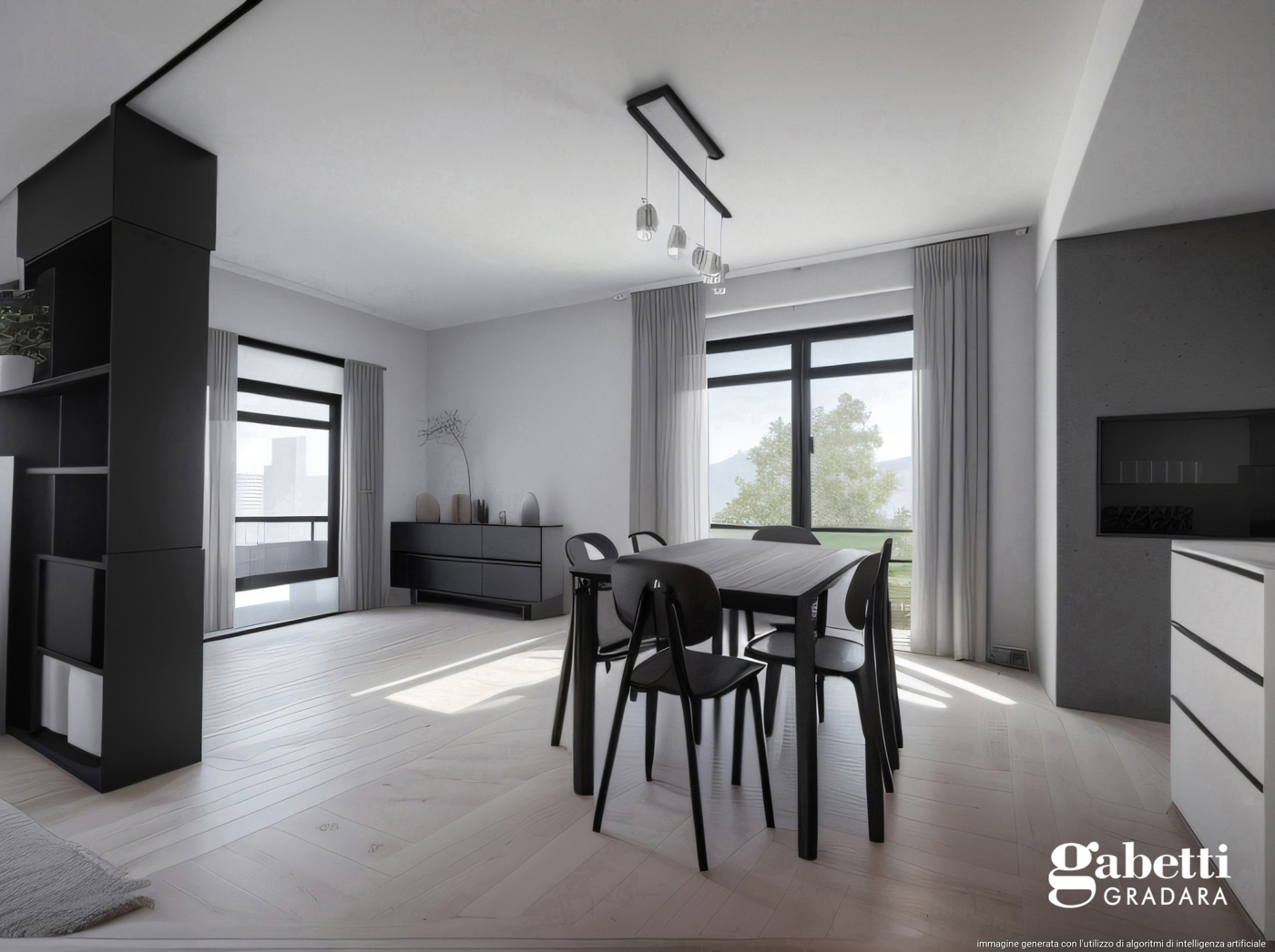 Villa con giardino a Gradara