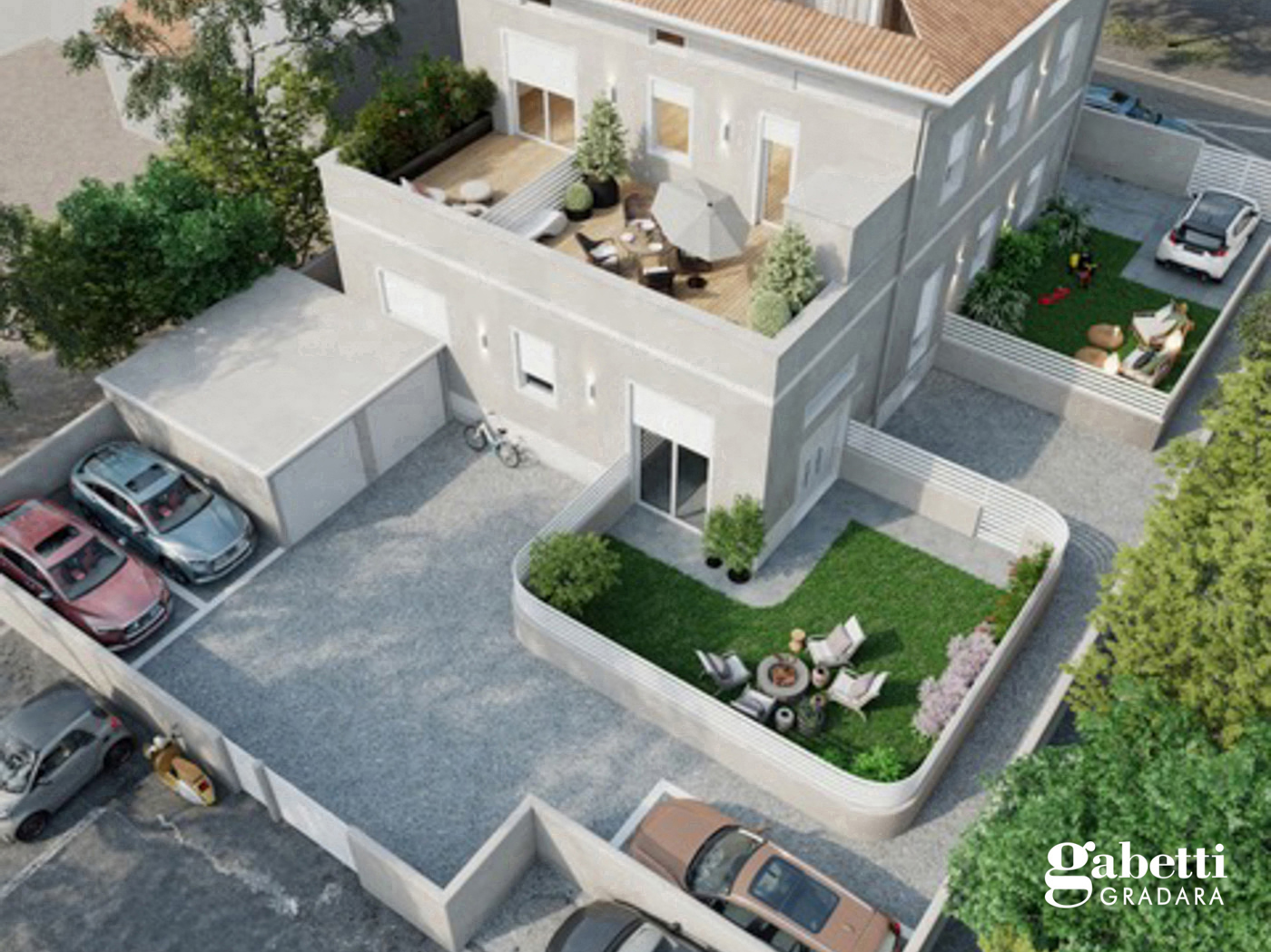 Attico con giardino a Pesaro