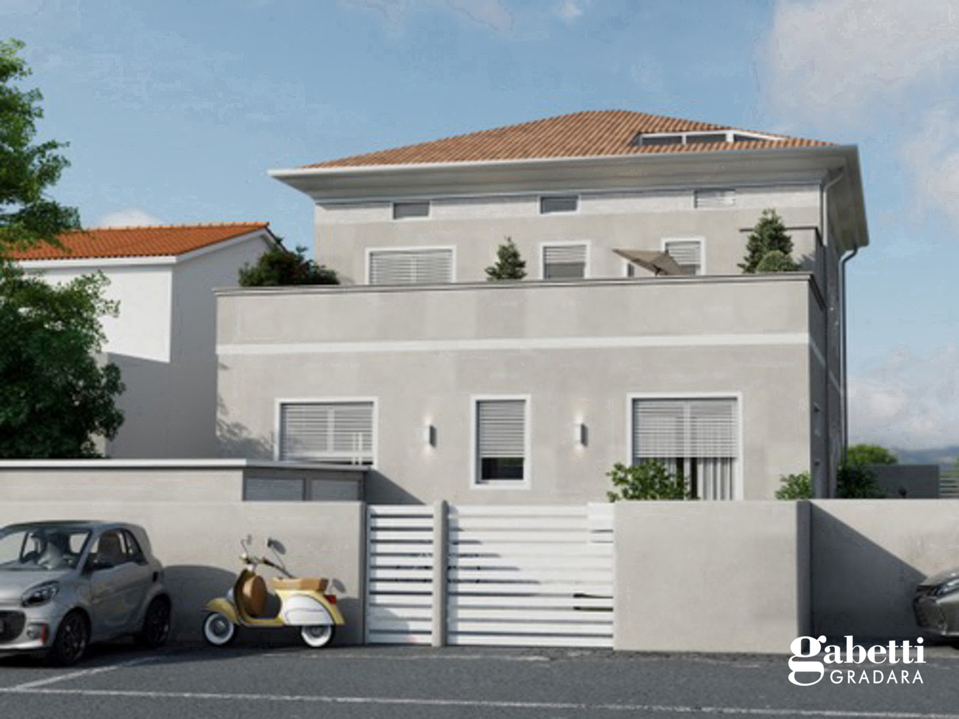 Attico con giardino a Pesaro