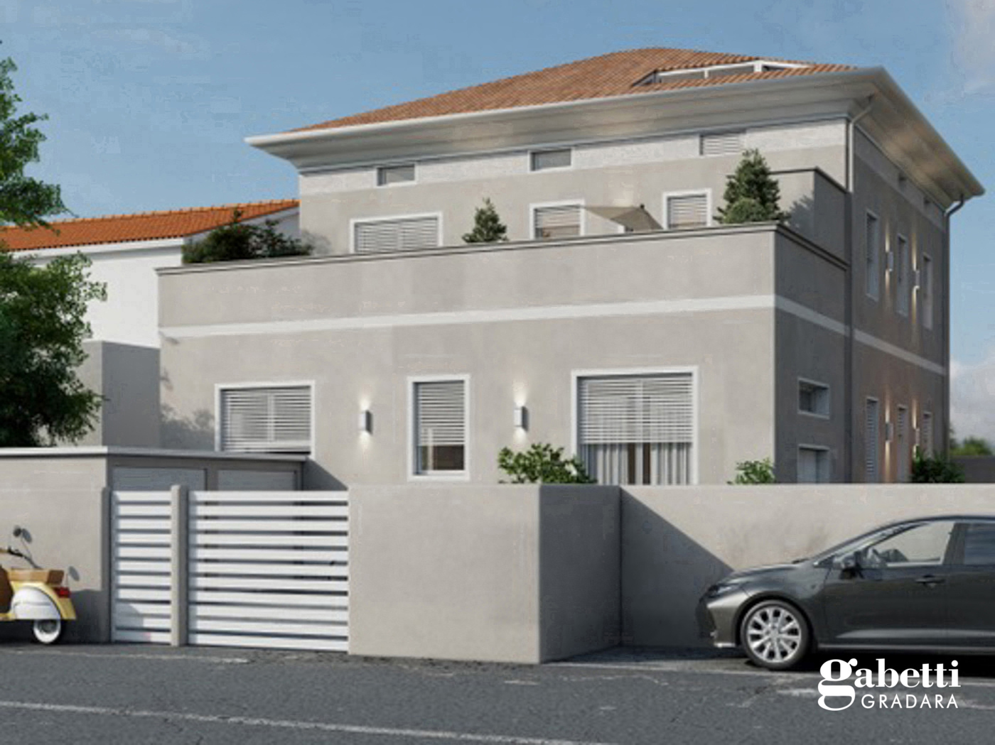 Attico con giardino a Pesaro