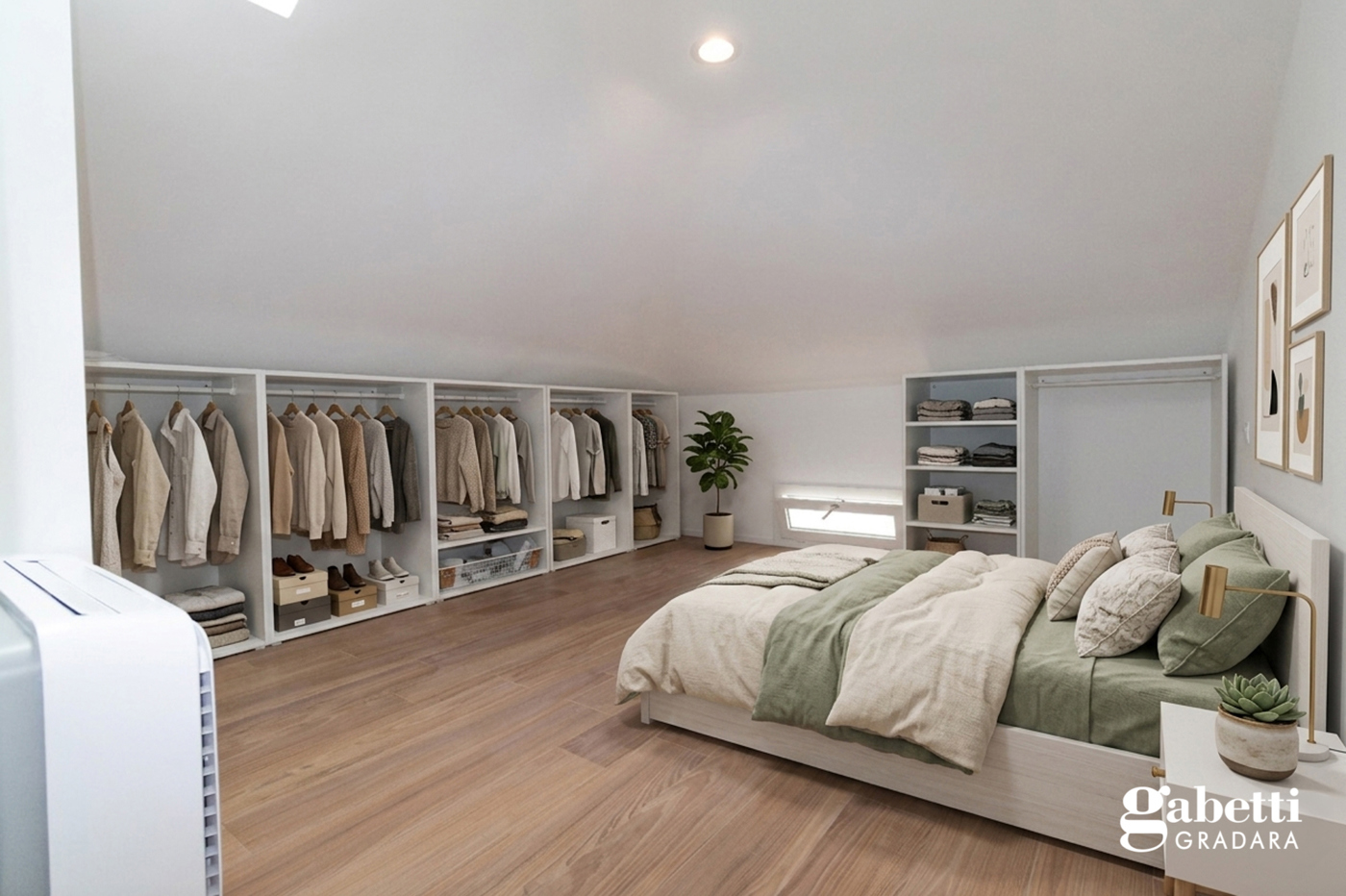 Attico con giardino a Pesaro