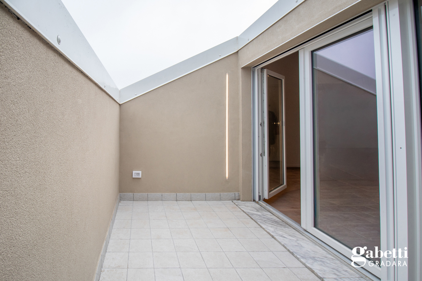 Attico con giardino a Pesaro