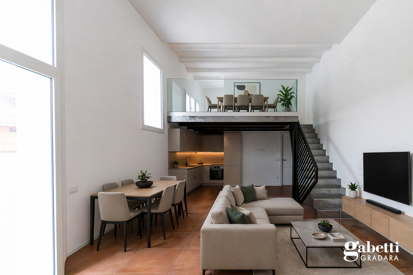 Trilocale con giardino a Pesaro