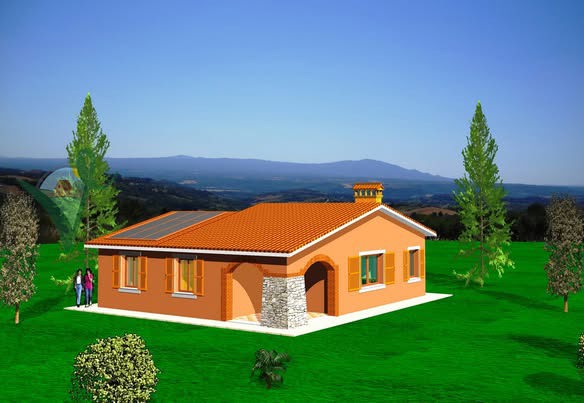 Villa con giardino a Calvi dell'Umbria