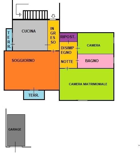 Appartamento con terrazzo, Pisa porta a lucca