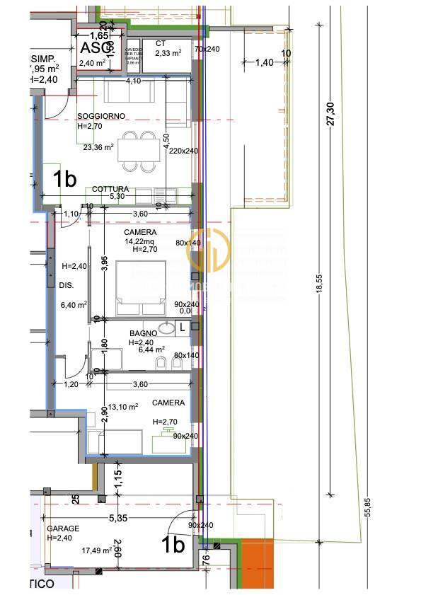 Appartamento in vendita a Treviso, S. Bona
