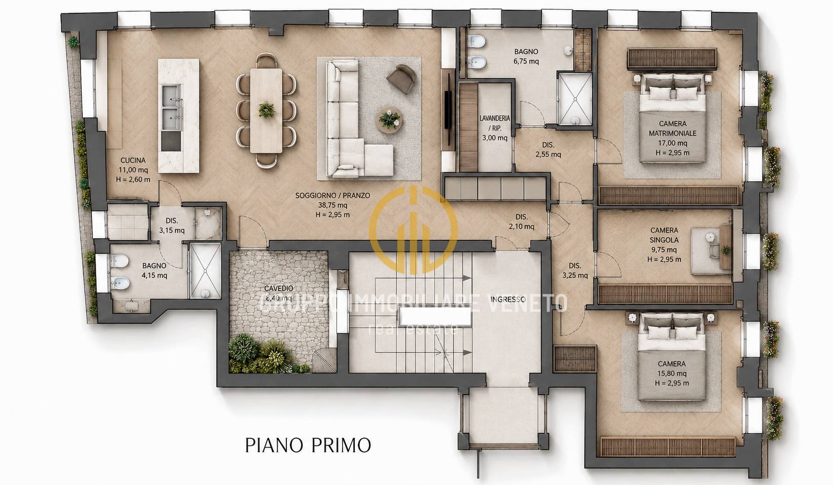 Appartamento di prestigio in vendita a Treviso, Centro storico