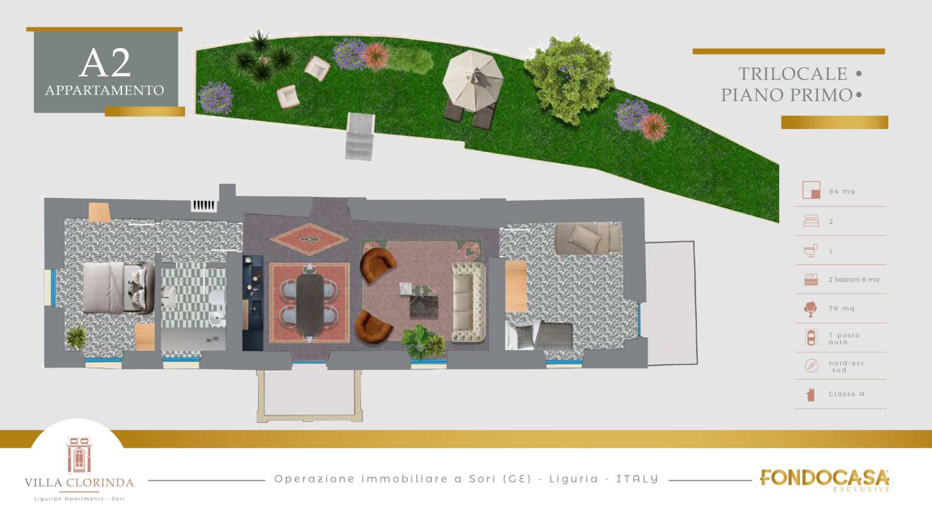 Casa indipendente in vendita a Sori