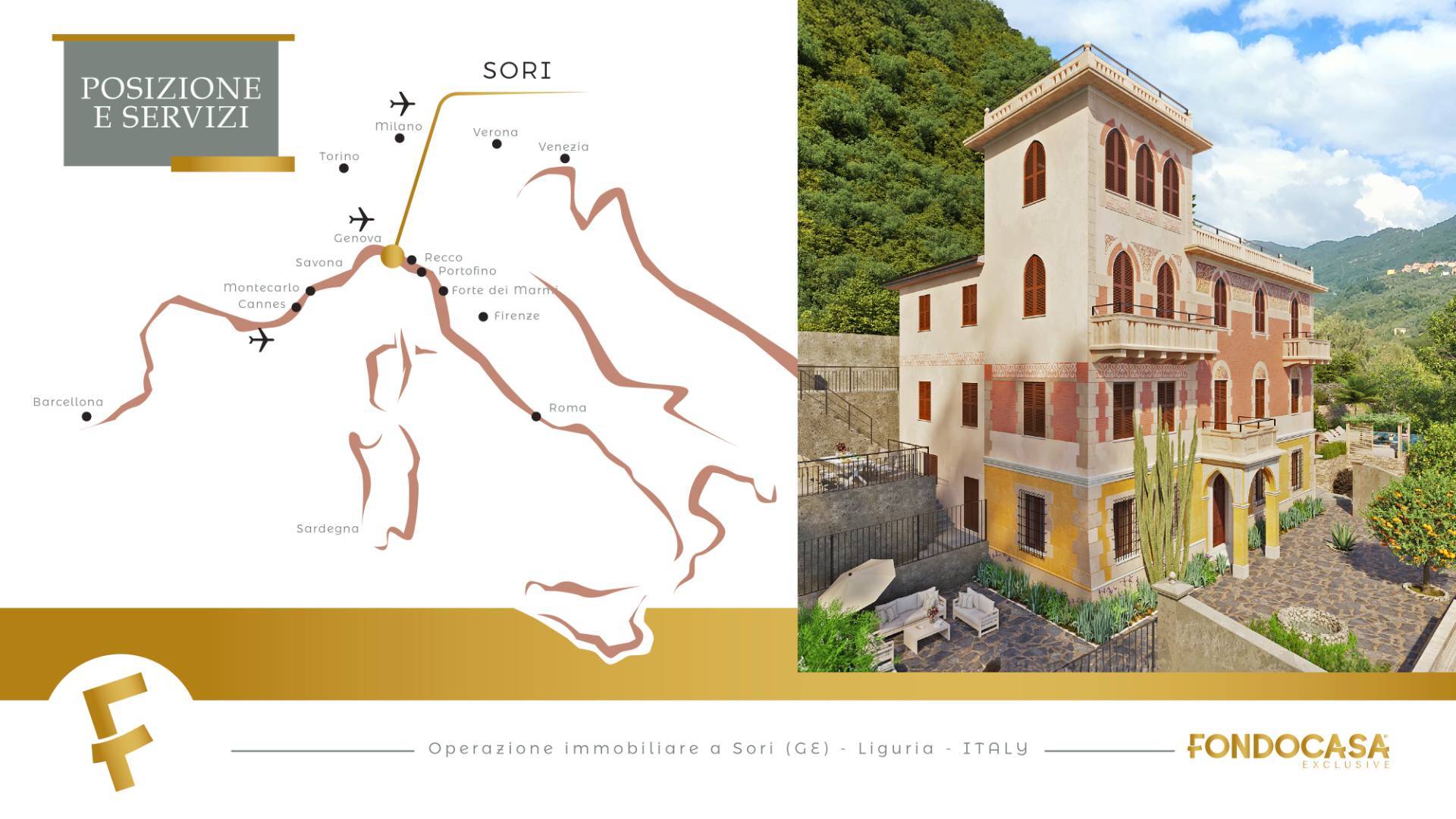 Appartamento in vendita a Sori