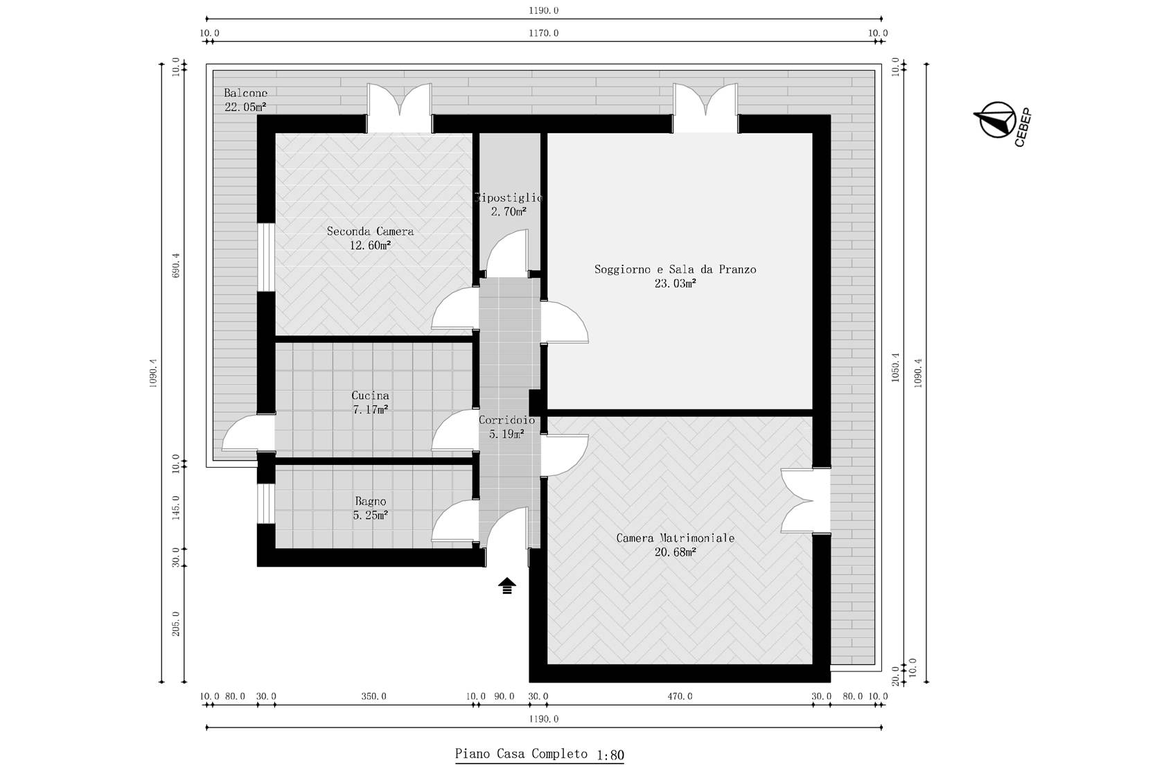 Appartamento in vendita a Piana degli Albanesi