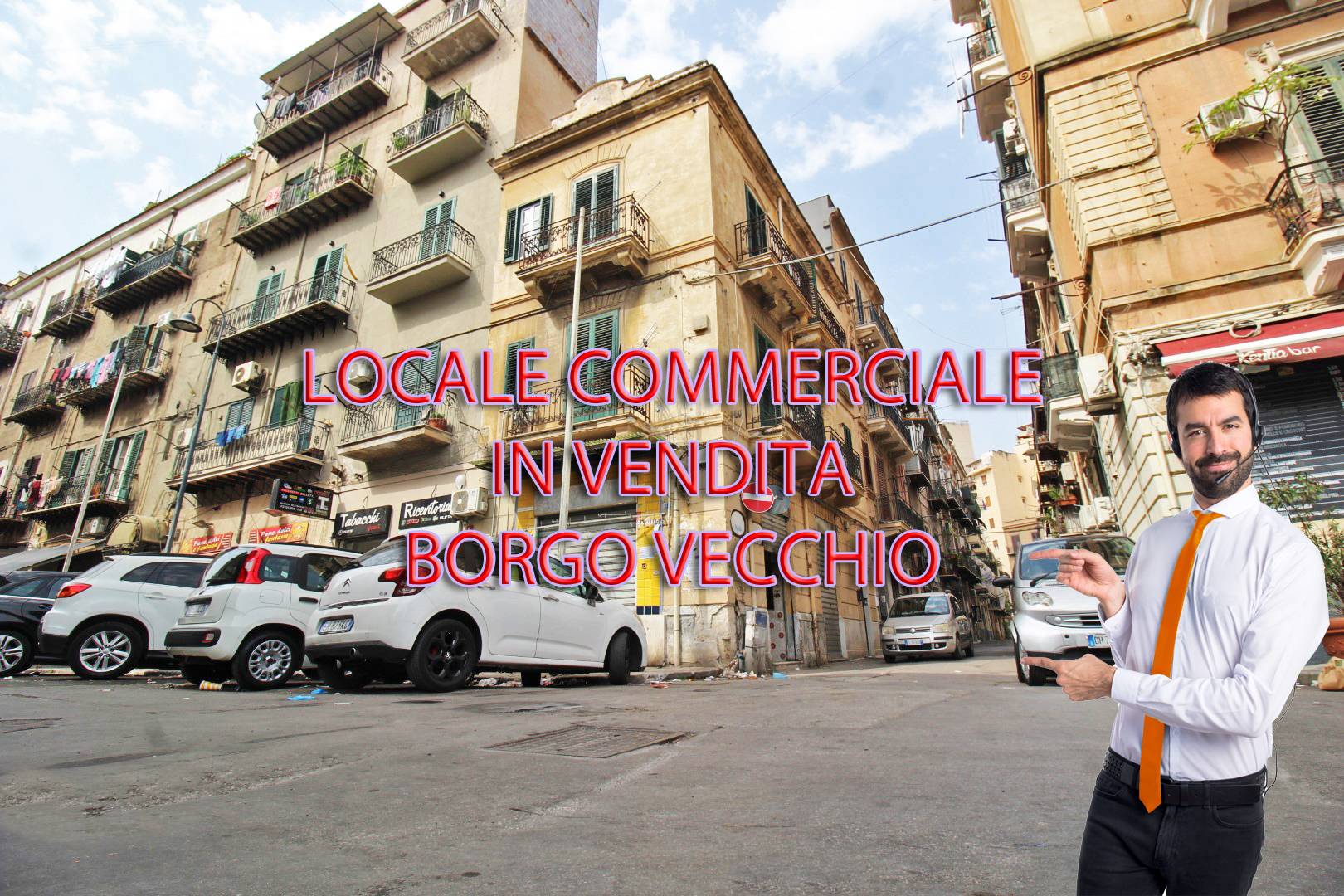 Locale commerciale in vendita a Palermo, Politeama