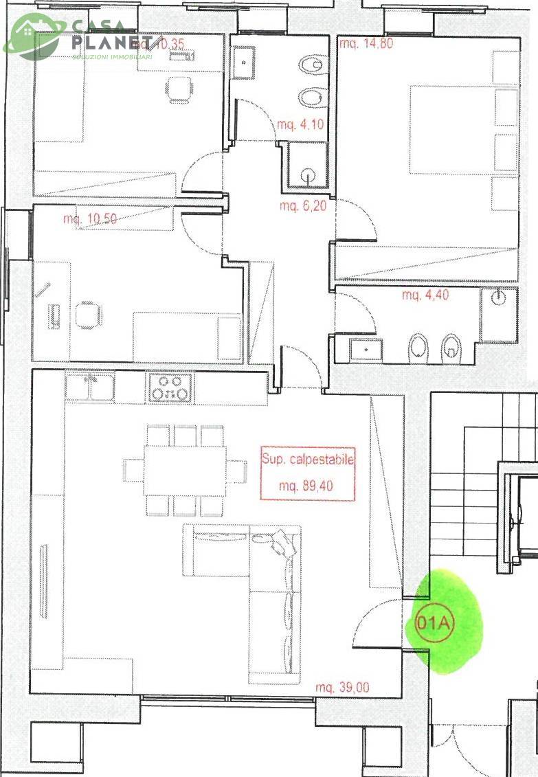 Appartamento in vendita a Mogliano Veneto