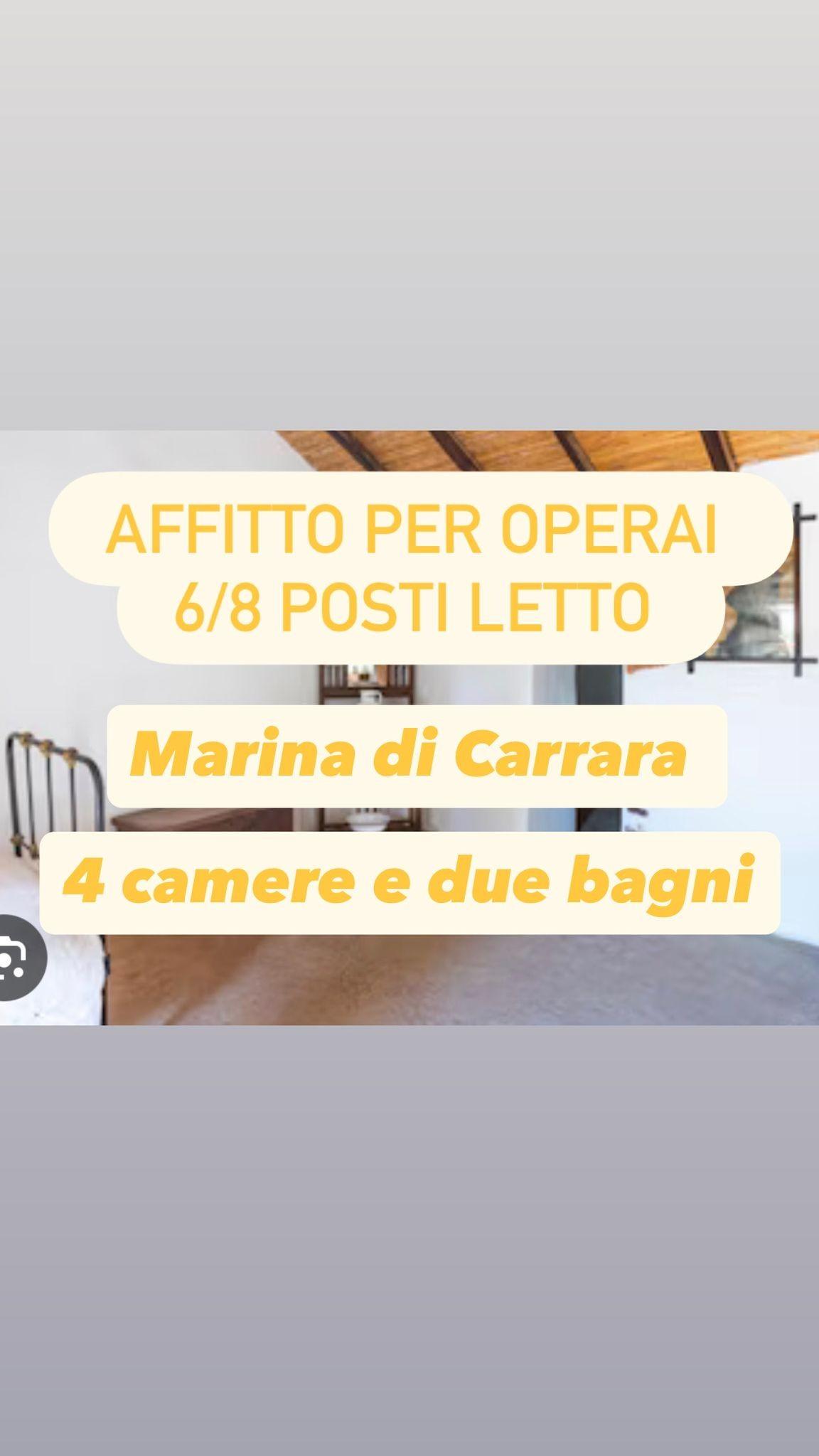 Appartamento con terrazzi, Carrara marina di