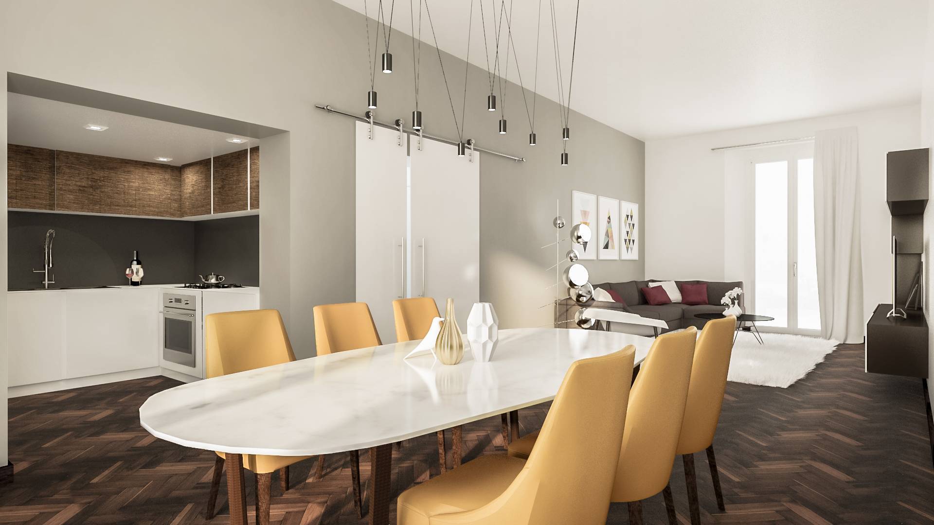 Appartamento in vendita a Lecco, Centro