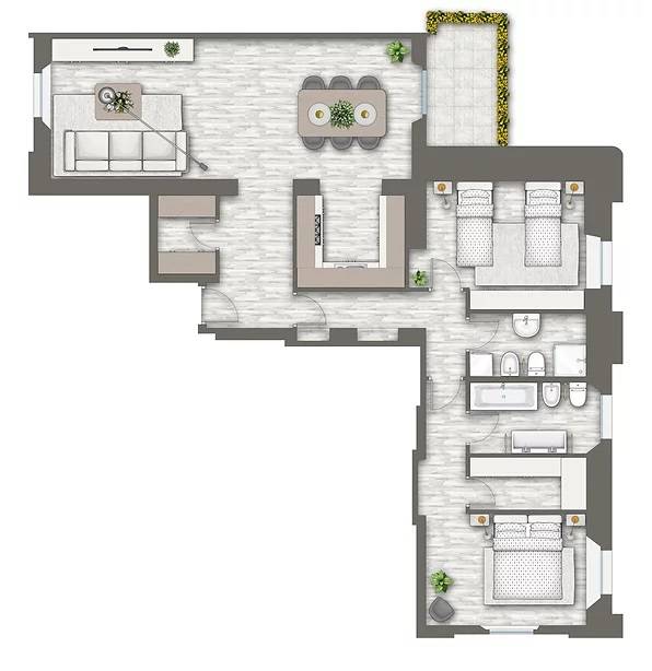 Appartamento in vendita a Lecco, Centro