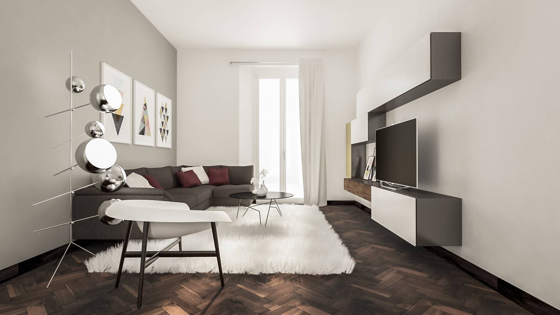 Appartamento in vendita a Lecco, Centro