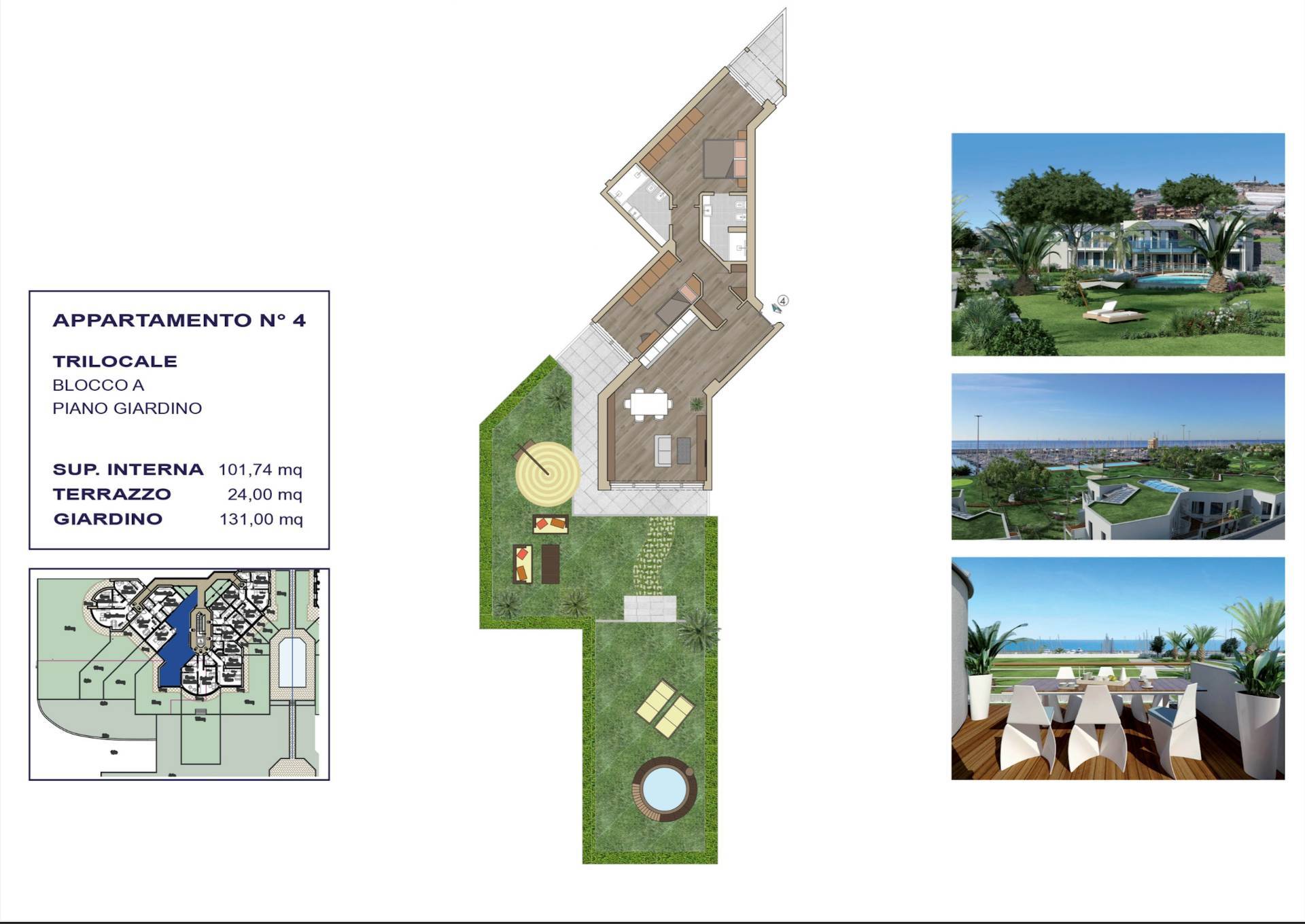 Appartamento in vendita a Santo Stefano al Mare