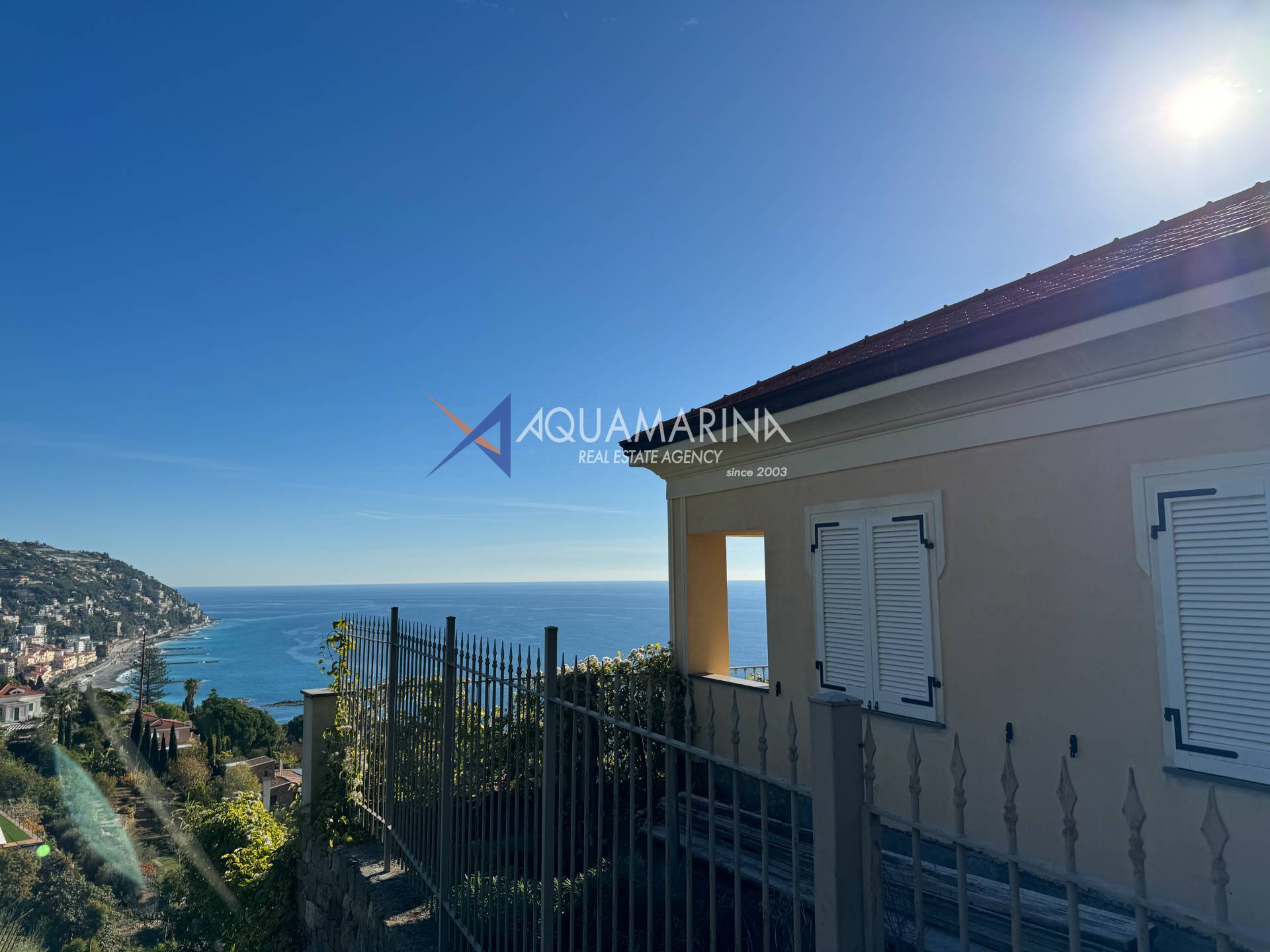 Villa vista mare a Ospedaletti