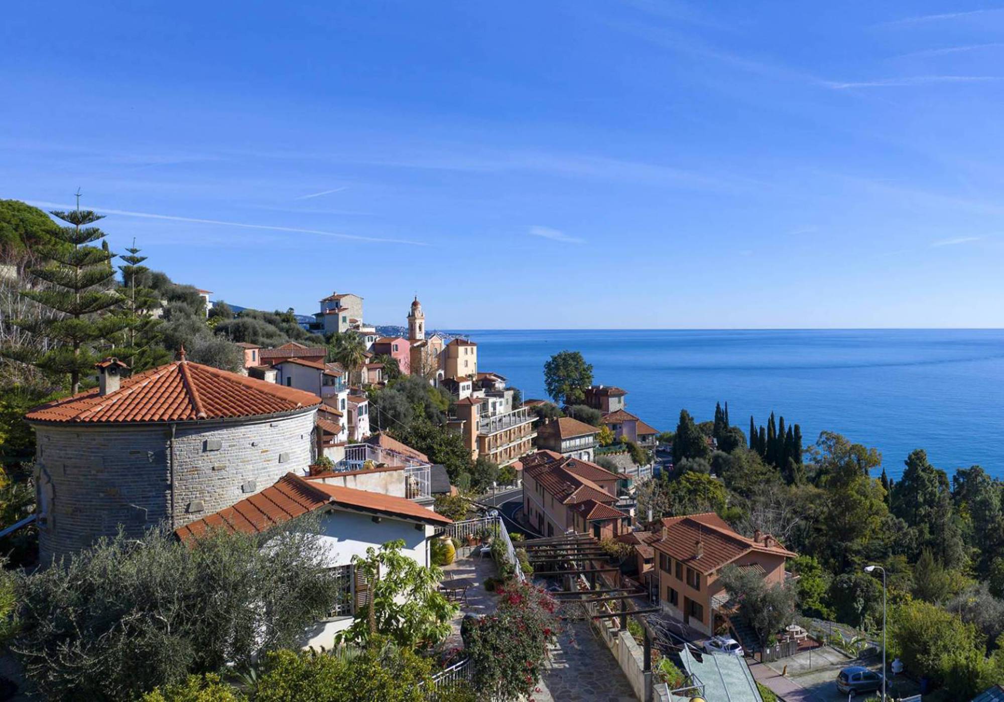 Villa vista mare a Ventimiglia