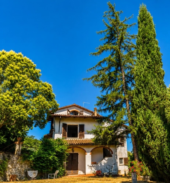 Villa con giardino a Arezzo