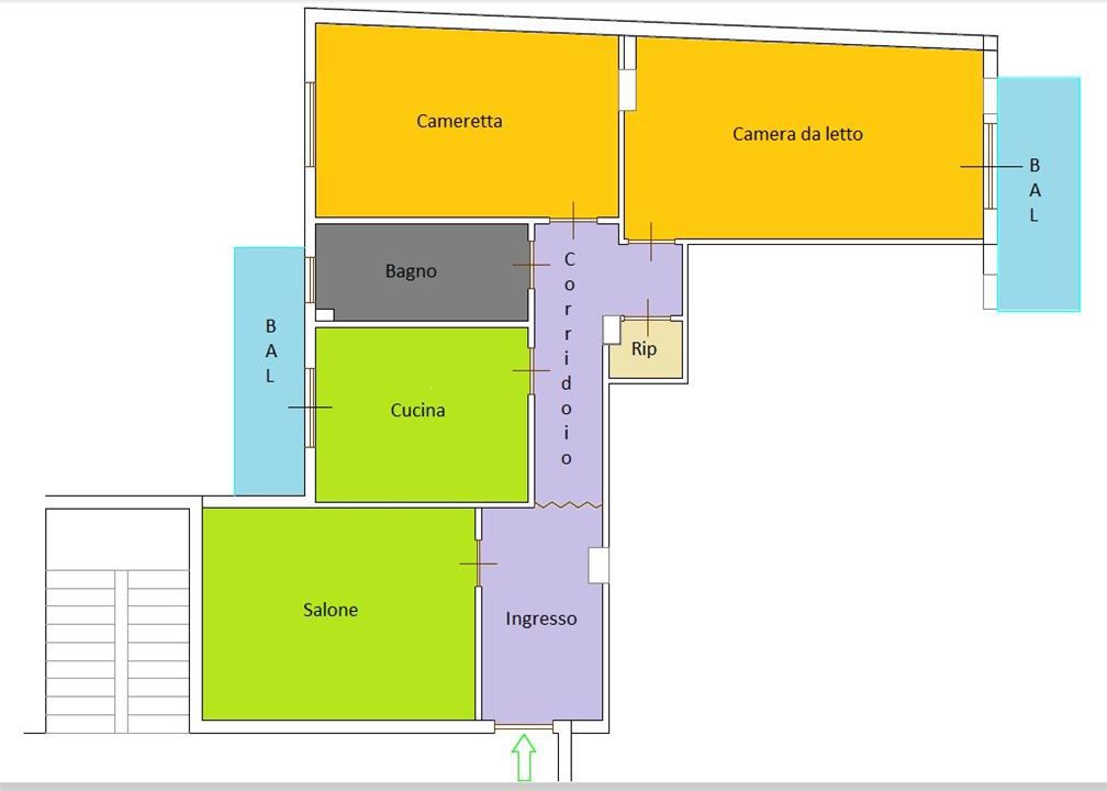 Trilocale in vendita, Casoria arpino