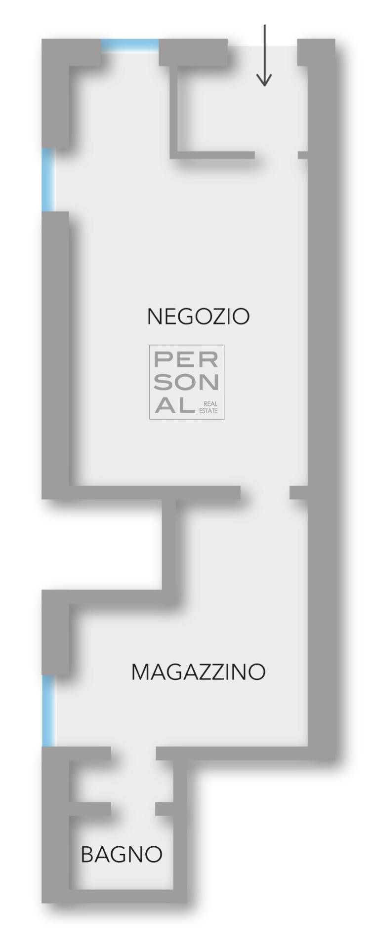 Negozio in affitto, Trento centro storico