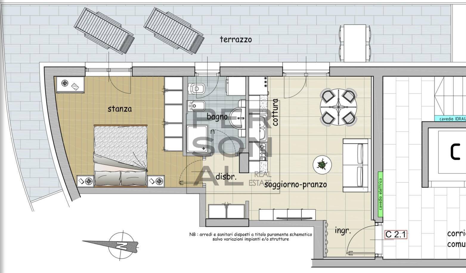 Appartamento con terrazzo, Trento gardolo
