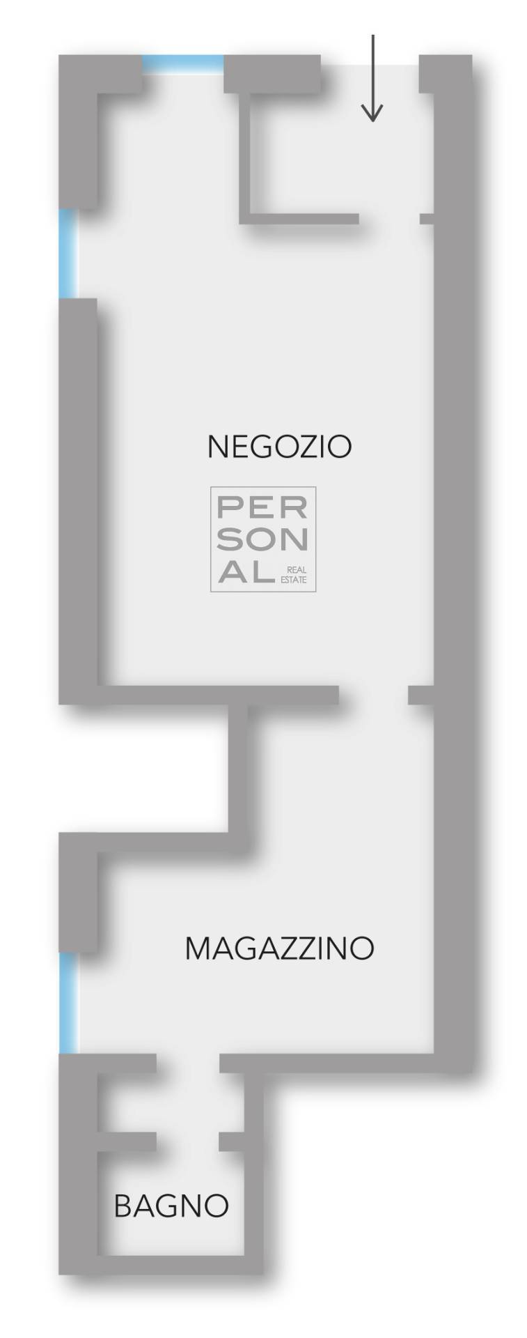 Negozio in affitto a Trento, Centro storico