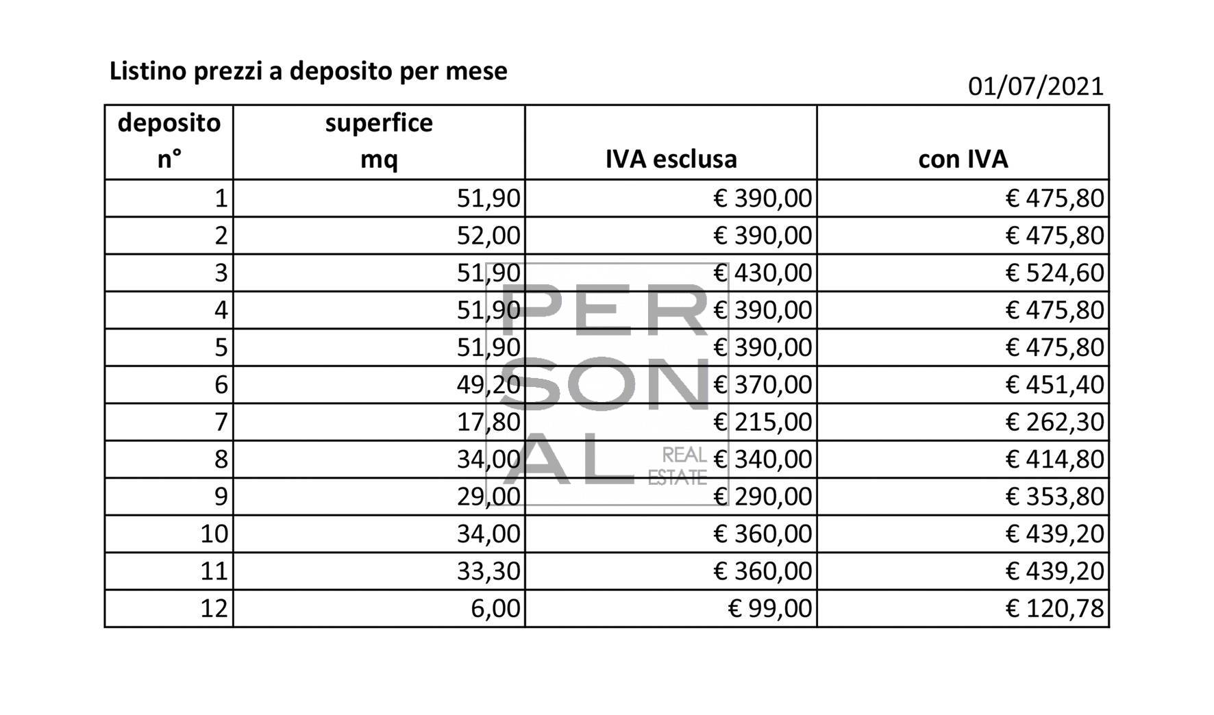 Deposito in affitto a Trento, Laste