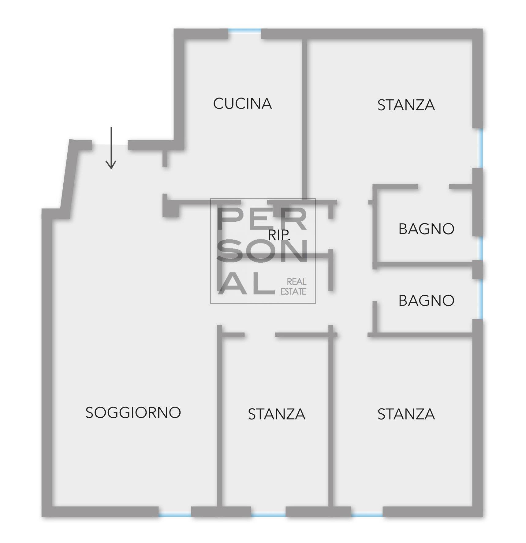 Appartamento in affitto a Rovereto