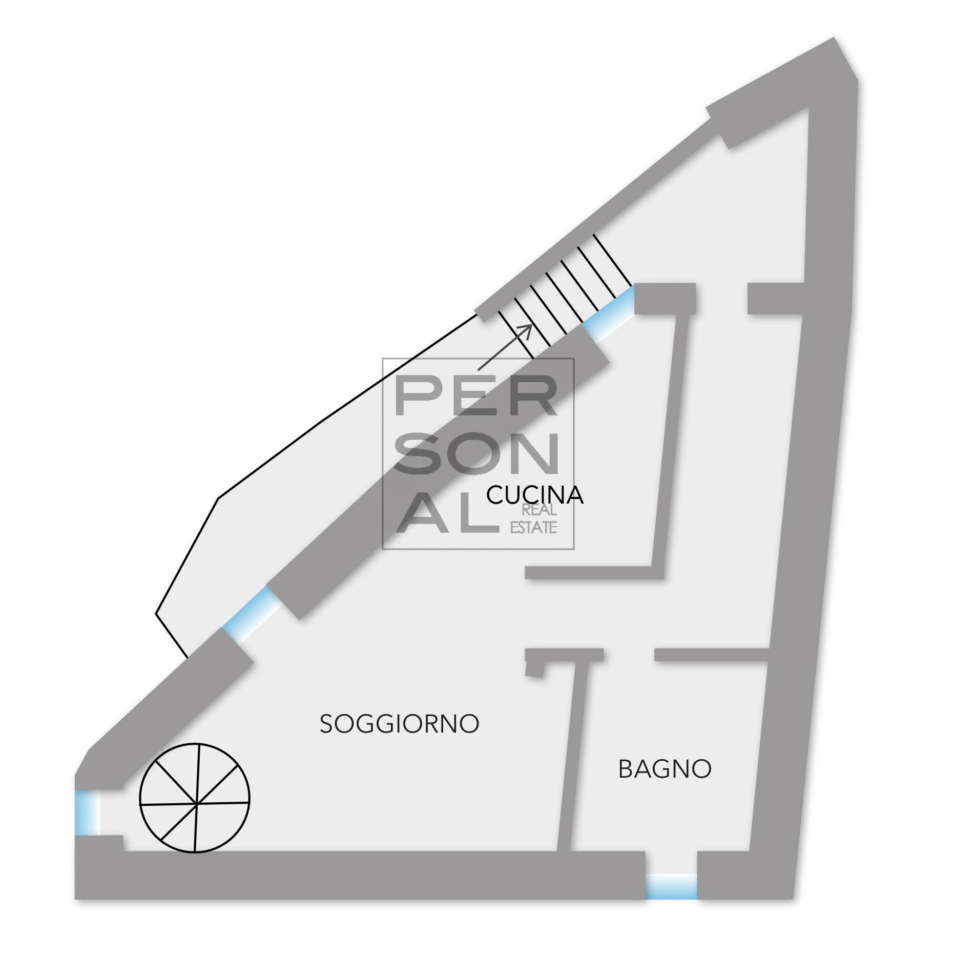 Porzione Casa in vendita a Pergine Valsugana, Pergine