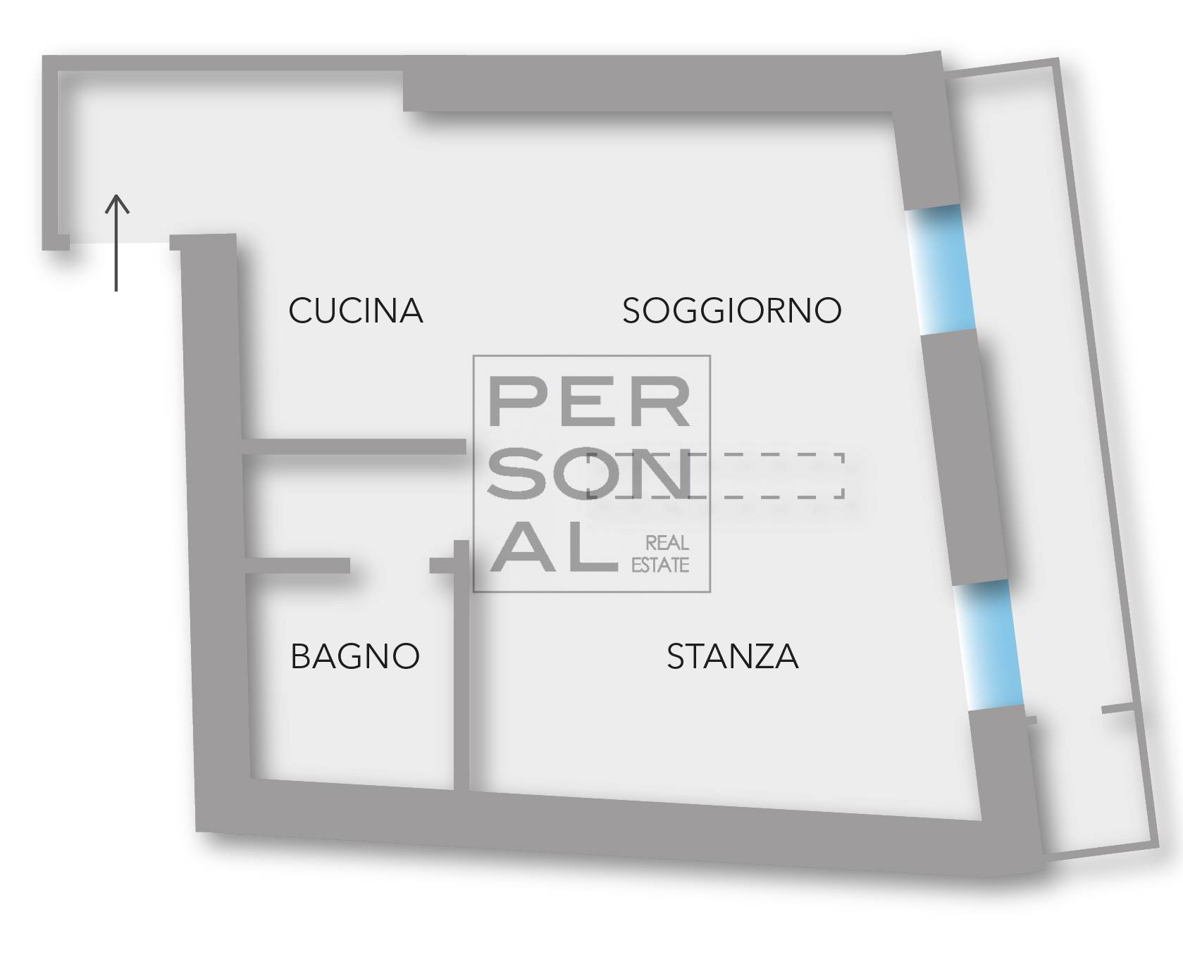 Appartamento in affitto a Trento, Centro storico