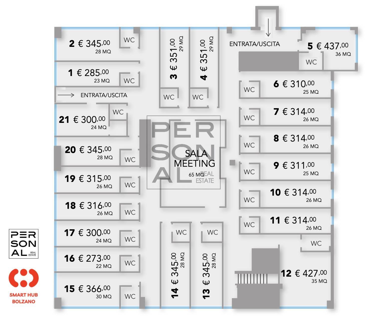 Ufficio in affitto a Bolzano - Bozen