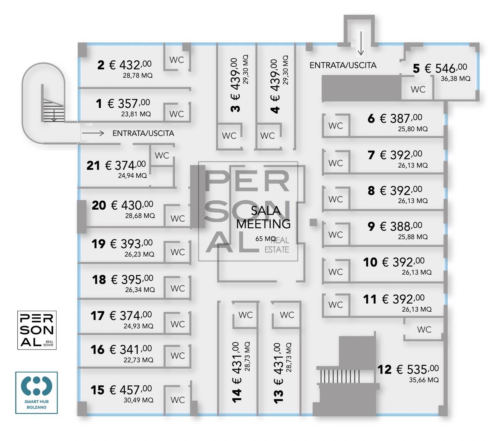 Ufficio in affitto a Bolzano - Bozen