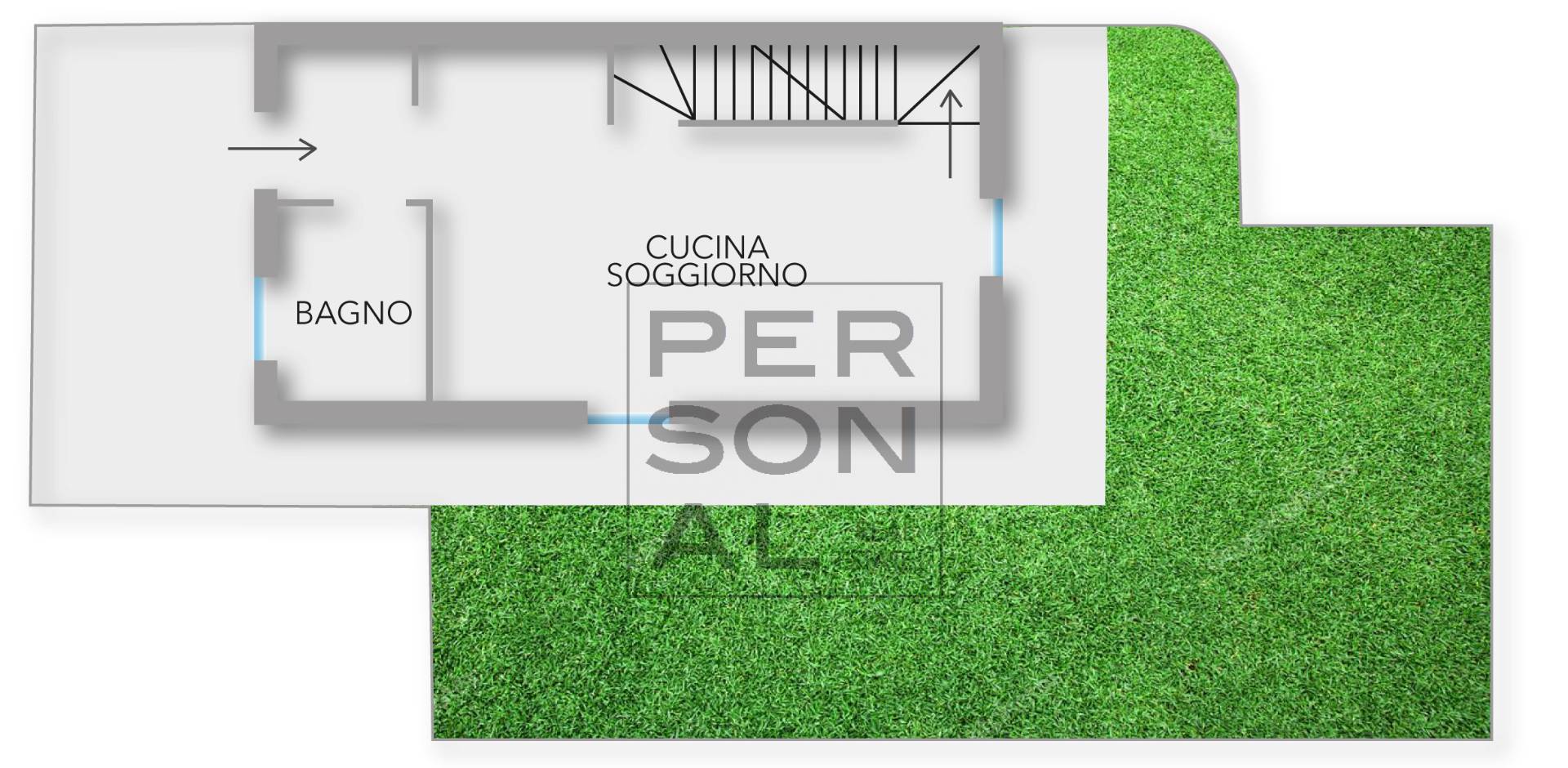 Porzione Casa in vendita a Garniga Terme